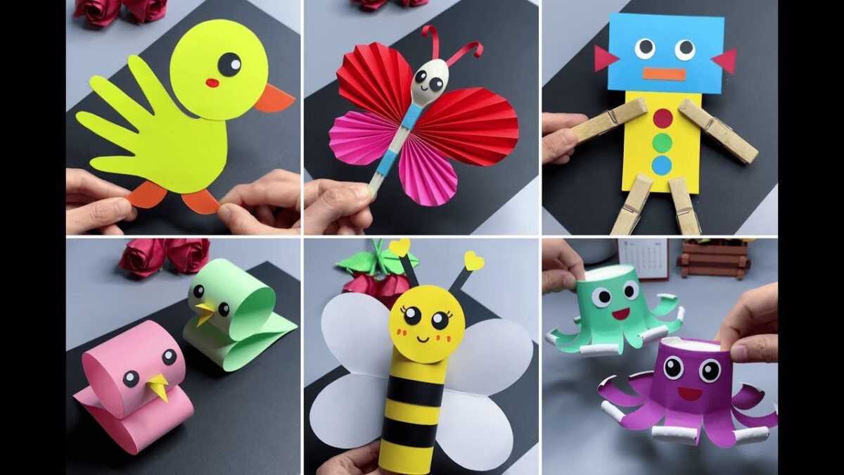 Creative and Simple Craft Ideas for Kids of All Ages